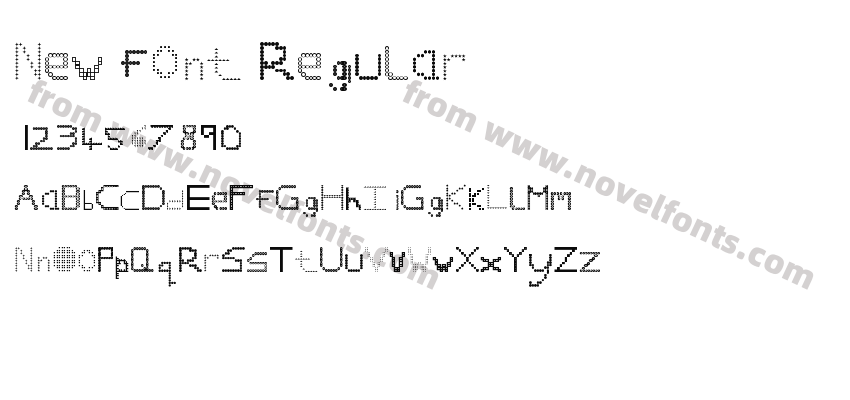 New font RegularPreview