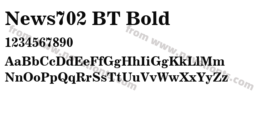 News702 BT BoldPreview