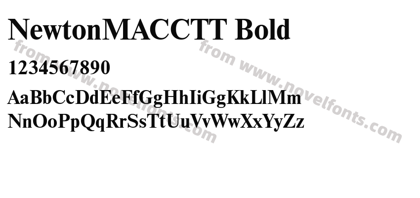 NewtonMACCTT BoldPreview