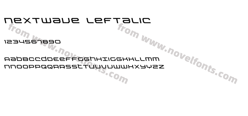 Nextwave LeftalicPreview