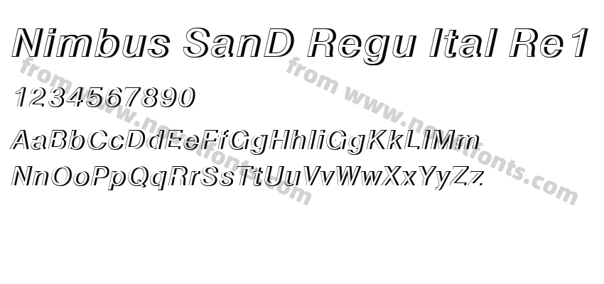 Nimbus SanD Regu Ital Re1Preview