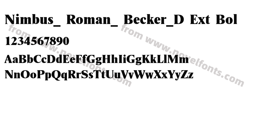 Nimbus_ Roman_ Becker_D Ext BolPreview