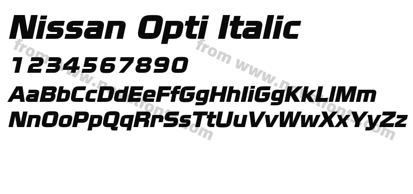 Nissan Opti ItalicPreview