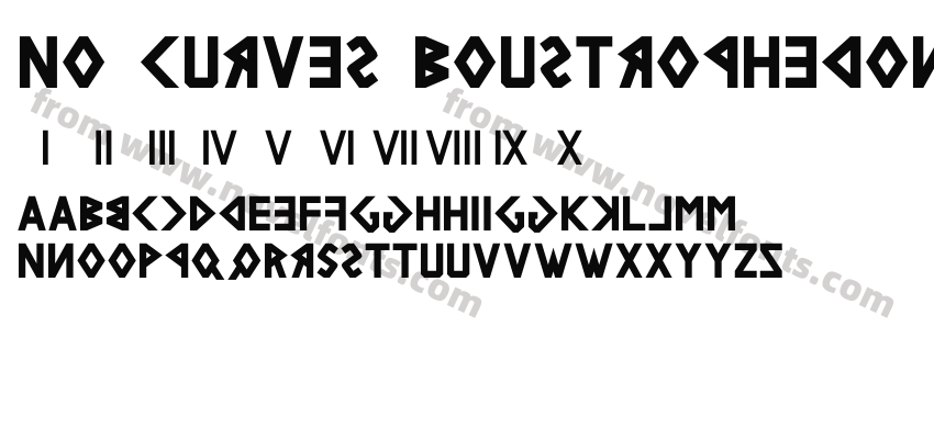 No Curves BoustrophedonPreview