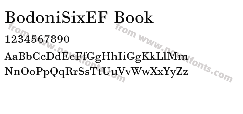 BodoniSixEF BookPreview