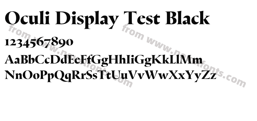 Oculi Display Test BlackPreview