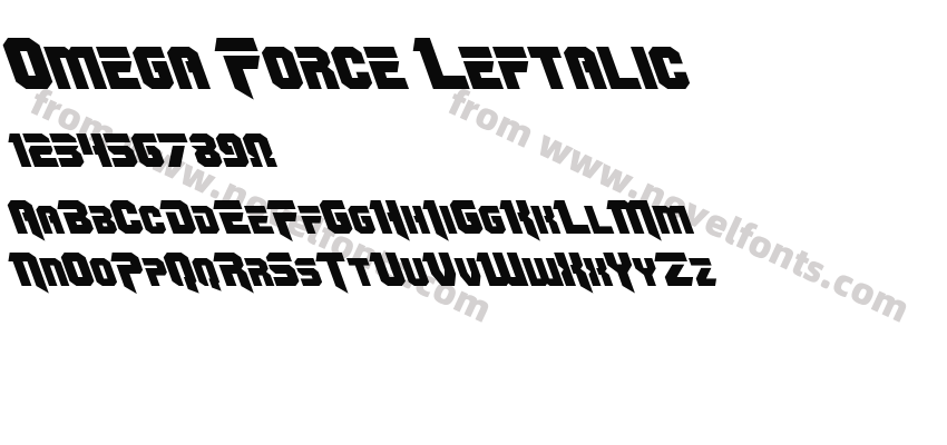 Omega Force LeftalicPreview