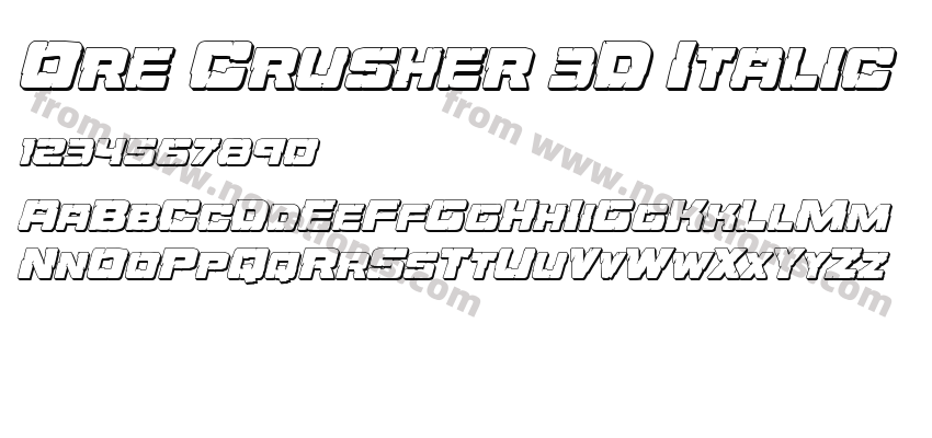 Ore Crusher 3D ItalicPreview