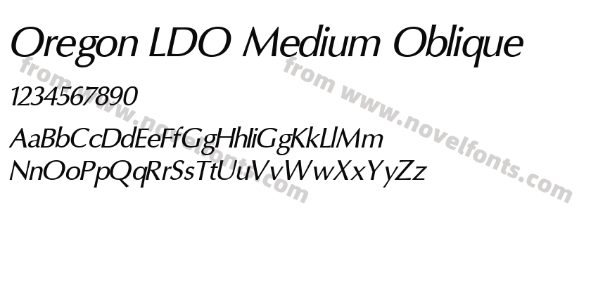 Oregon LDO Medium ObliquePreview