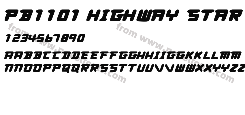 PB1101 HIGHWAY STARPreview