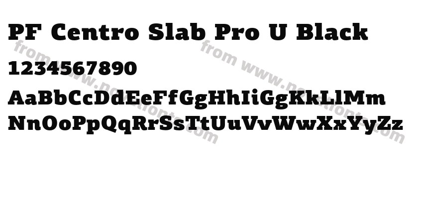 PF Centro Slab Pro U BlackPreview