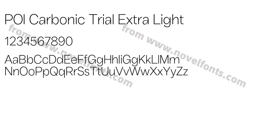 POI Carbonic Trial Extra LightPreview