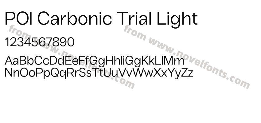 POI Carbonic Trial LightPreview