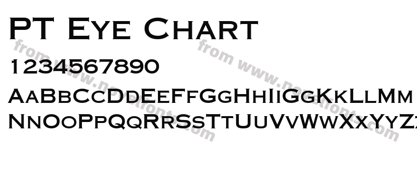 PT Eye ChartPreview