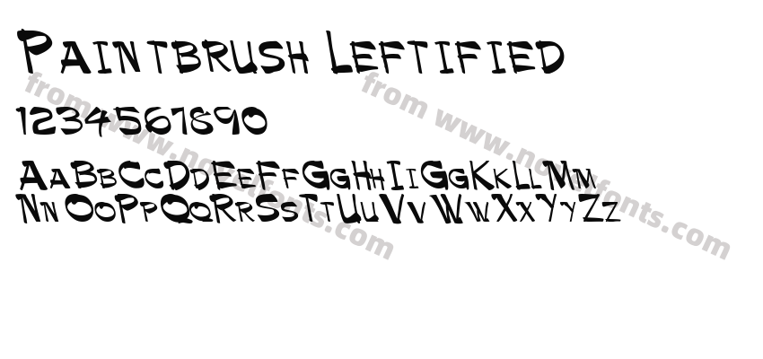 Paintbrush LeftifiedPreview