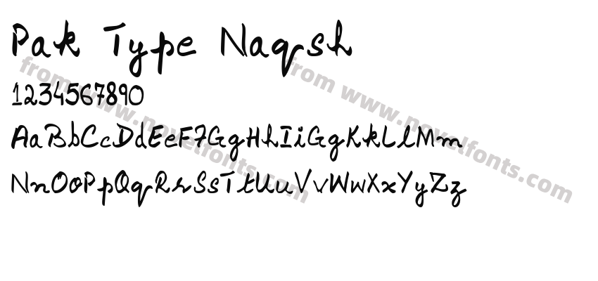 Pak Type NaqshPreview