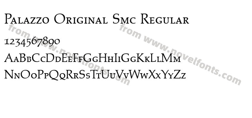 Palazzo Original Smc RegularPreview