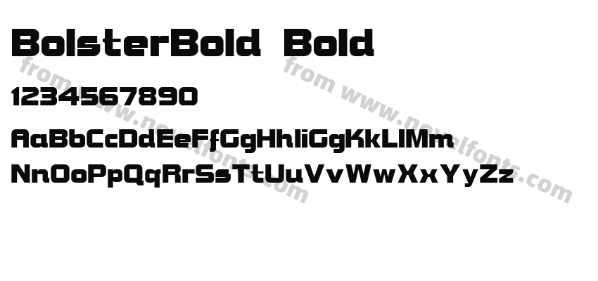 BolsterBold BoldPreview