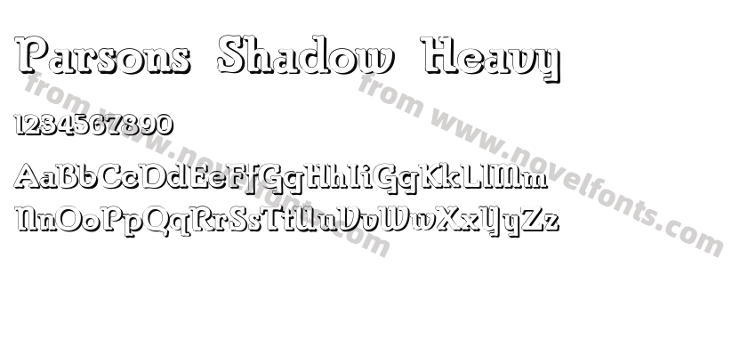 Parsons Shadow HeavyPreview