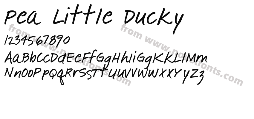 Pea Little DuckyPreview