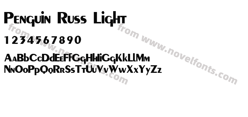 Penguin Russ LightPreview