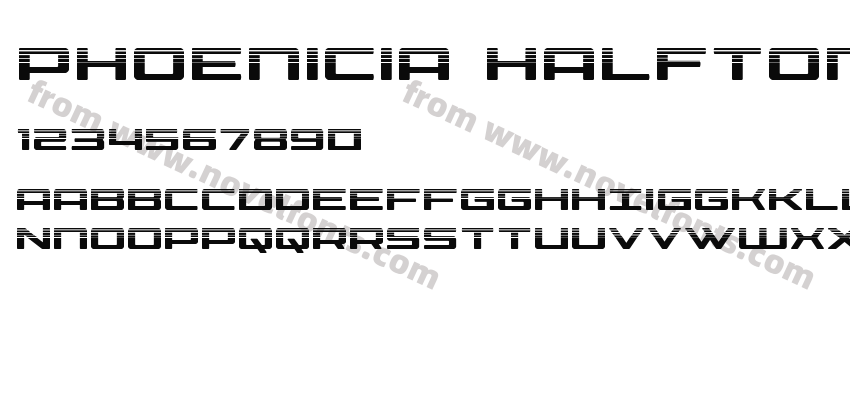 Phoenicia HalftonePreview