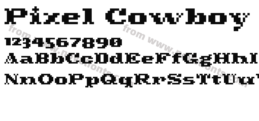 Pixel CowboyPreview