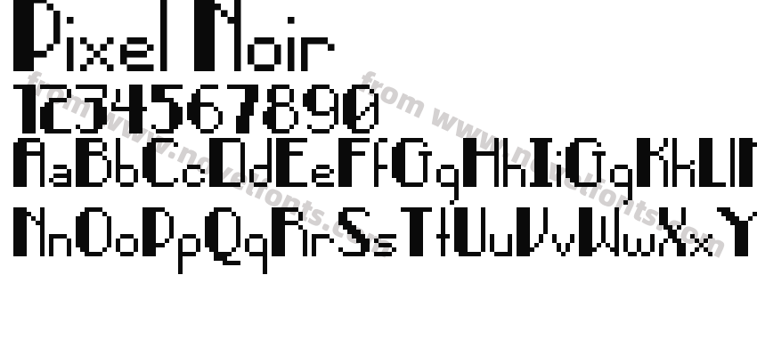Pixel NoirPreview