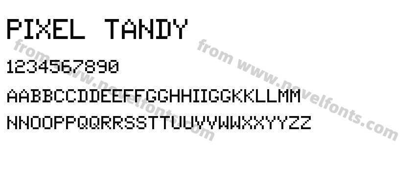 Pixel TandyPreview