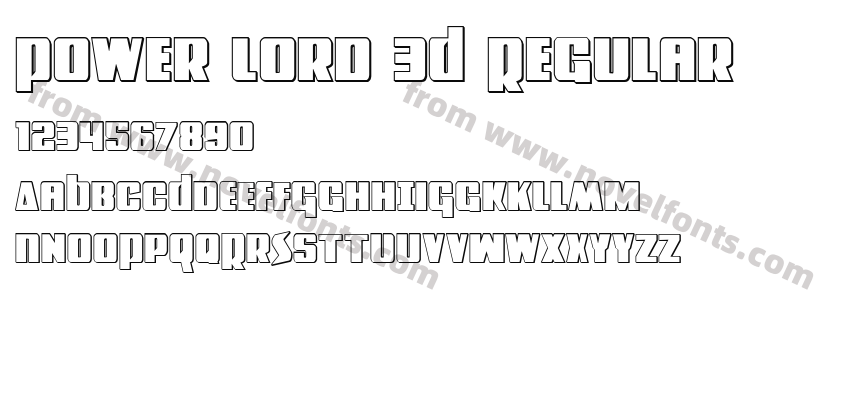 Power Lord 3D RegularPreview