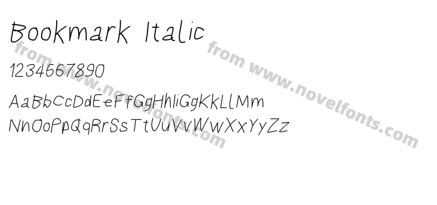 Bookmark ItalicPreview