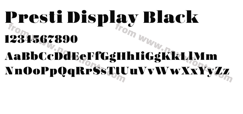 Presti Display BlackPreview