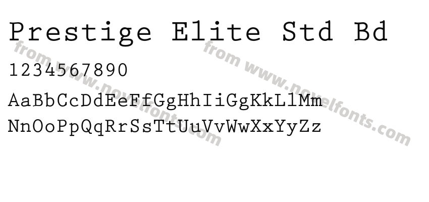 Prestige Elite Std BdPreview