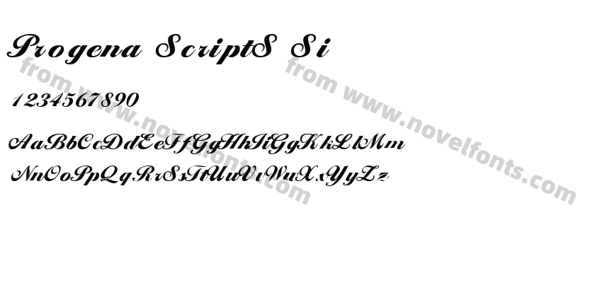 Progena ScriptS SiPreview