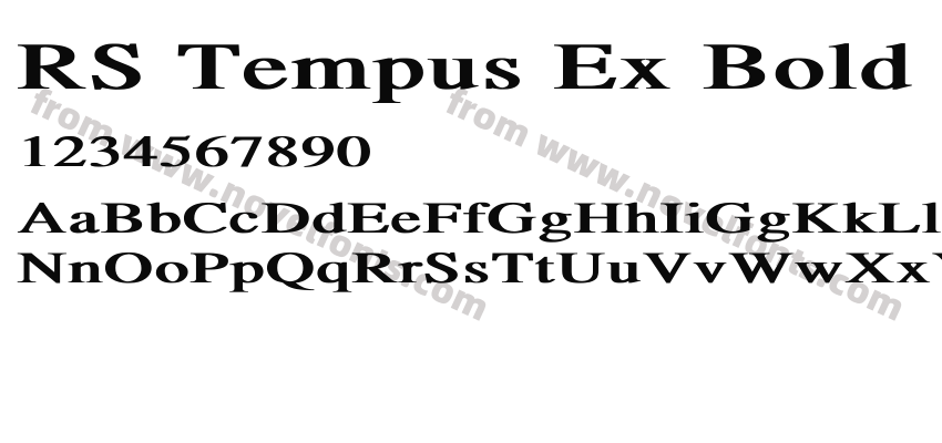 RSTempus Ex BoldPreview