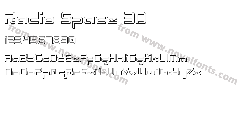 Radio Space 3DPreview