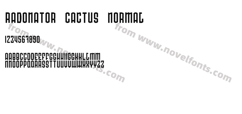 Radonator Cactus   NormalPreview