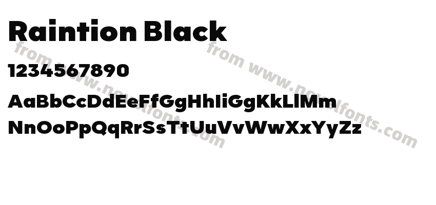 Raintion BlackPreview