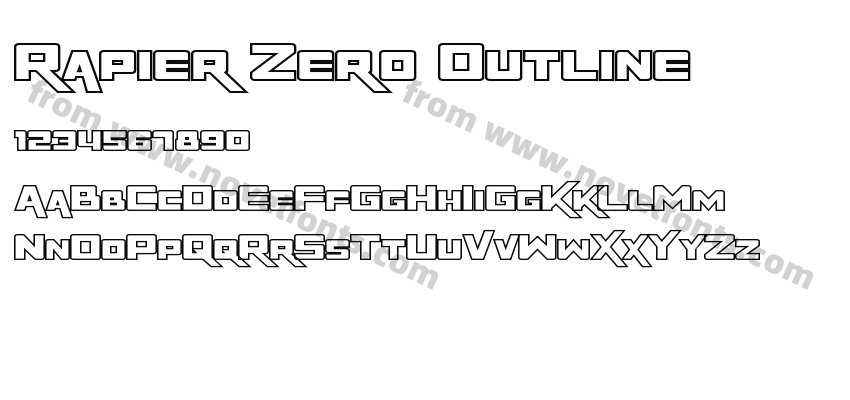 Rapier Zero OutlinePreview