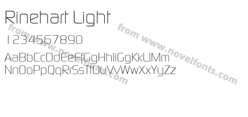 Rinehart LightPreview