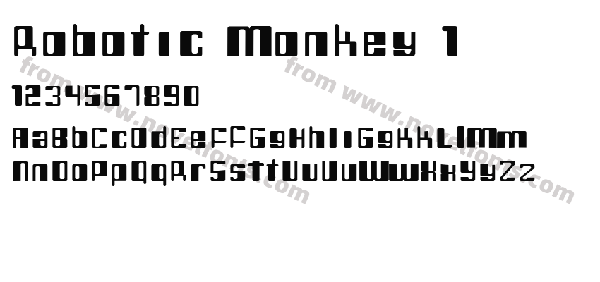 Robotic Monkey 1Preview