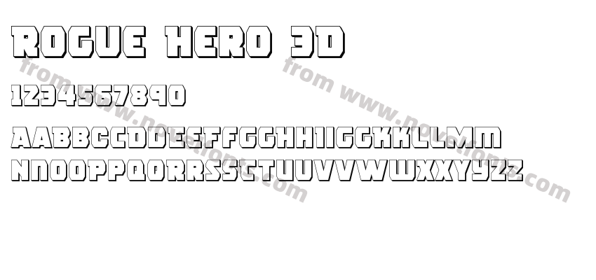 Rogue Hero 3DPreview