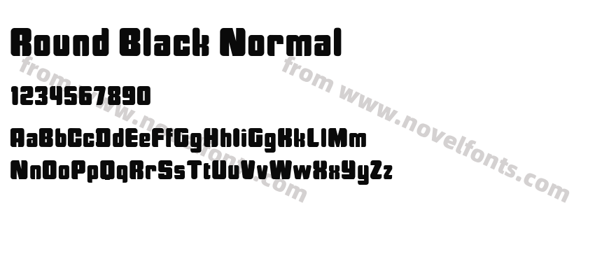 Round Black NormalPreview