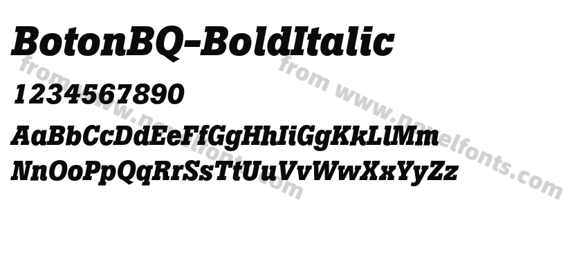 BotonBQ-BoldItalicPreview