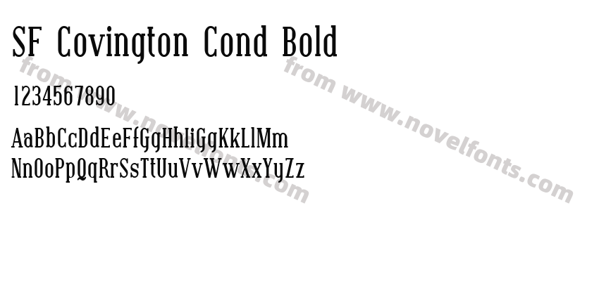 SF Covington Cond BoldPreview