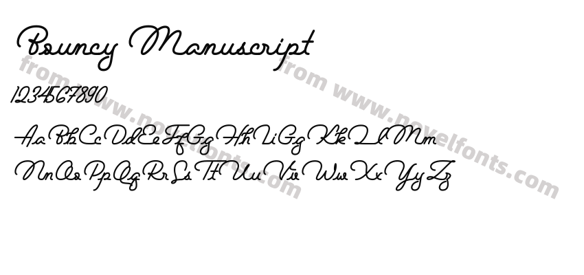 Bouncy ManuscriptPreview