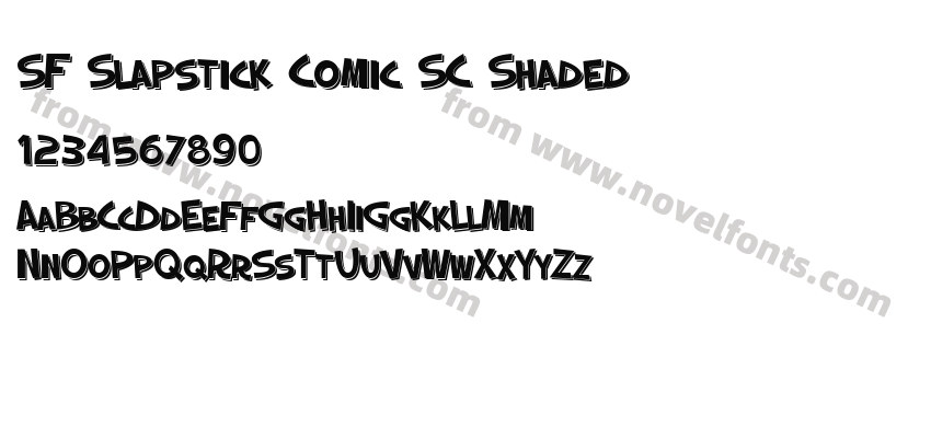 SF Slapstick Comic SC ShadedPreview