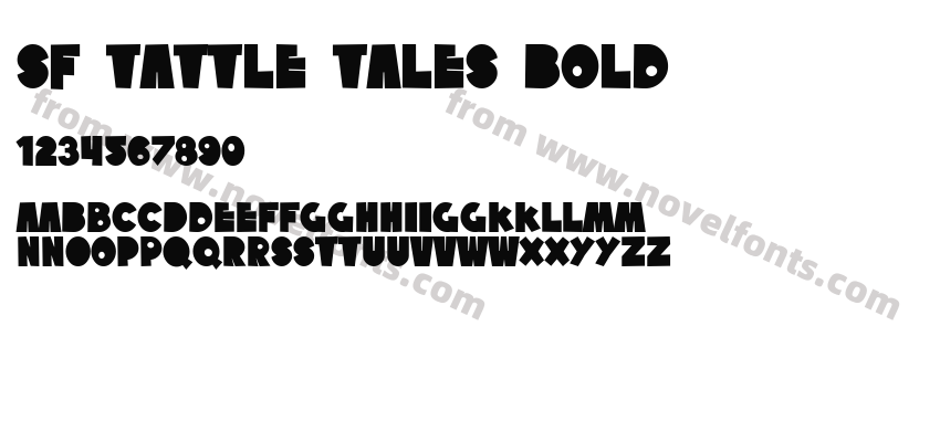 SF Tattle Tales BoldPreview