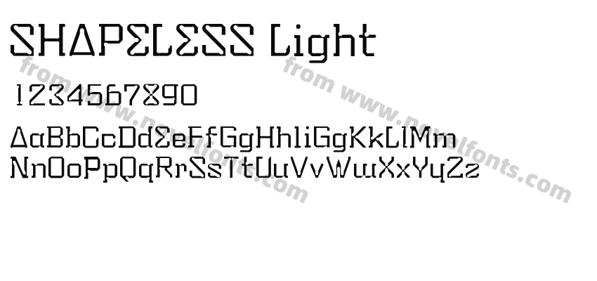 SHAPELESS LightPreview