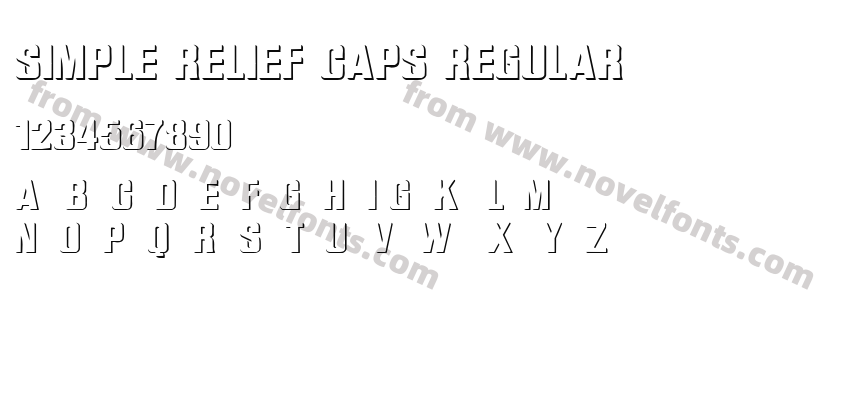 SIMPLE RELIEF CAPS REGULARPreview